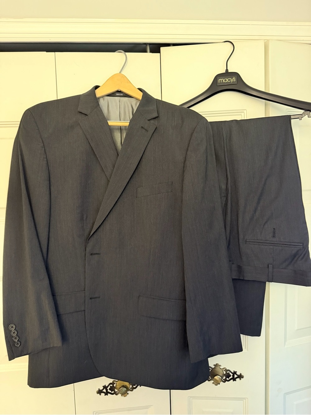 Joseph Abboud Charcoal Gray Two-Piece Suit